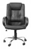 Кресло руководителя Бюрократ T-800AXSN кожа черная  - БИЗНЕС МЕБЕЛЬ - Интернет-магазин офисной мебели в Екатеринбурге