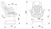 Офисное кресло Бюрократ T-9917A-LOW-V рецикл.кожа/кожзам для посетителей - БИЗНЕС МЕБЕЛЬ - Интернет-магазин офисной мебели в Екатеринбурге