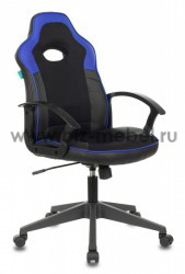 Кресло игровое Бюрократ VIKING-11/BLACK,BL-BLUE,BL-RED - БИЗНЕС МЕБЕЛЬ - Интернет-магазин офисной мебели в Екатеринбурге