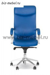 Кресло руководителя VEGA STEEL CHROME SPLIT (SP) КОЖА - БИЗНЕС МЕБЕЛЬ - Интернет-магазин офисной мебели в Екатеринбурге