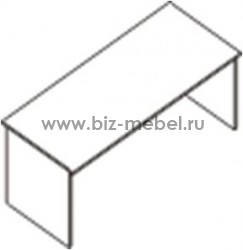 Стол рабочий RX 0 P (1600*680*735) - БИЗНЕС МЕБЕЛЬ - Интернет-магазин офисной мебели в Екатеринбурге