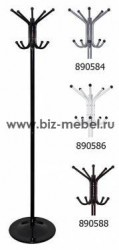 Вешалка напольная Бюрократ CR-001/BLACK черный основание круглое металлическая  - БИЗНЕС МЕБЕЛЬ - Интернет-магазин офисной мебели в Екатеринбурге