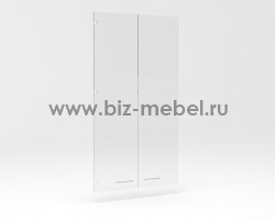 Двери средние стеклянные 2шт - БИЗНЕС МЕБЕЛЬ - Интернет-магазин офисной мебели в Екатеринбурге
