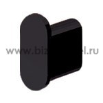 3015 Заглушка для овальной трубы	30х15х1,5 мм черная - БИЗНЕС МЕБЕЛЬ - Интернет-магазин офисной мебели в Екатеринбурге