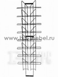 СГ3 Сегмент для газет на 8 карманов - БИЗНЕС МЕБЕЛЬ - Интернет-магазин офисной мебели в Екатеринбурге