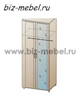  ШК-731 шкаф для одежды и белья - БИЗНЕС МЕБЕЛЬ - Интернет-магазин офисной мебели в Екатеринбурге