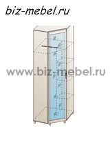 ШК-814 шкаф для одежды и белья - БИЗНЕС МЕБЕЛЬ - Интернет-магазин офисной мебели в Екатеринбурге