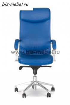 Кресло руководителя VEGA STEEL CHROME SPLIT (SP) КОЖА - БИЗНЕС МЕБЕЛЬ - Интернет-магазин офисной мебели в Екатеринбурге