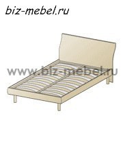 КР-101 кровать (1,4х2,0) - БИЗНЕС МЕБЕЛЬ - Интернет-магазин офисной мебели в Екатеринбурге