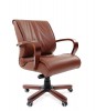 Кресло руководителя CHAIRMAN 444 WD (кожа белая, коричневая, черная) - БИЗНЕС МЕБЕЛЬ - Интернет-магазин офисной мебели в Екатеринбурге