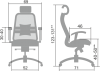 Кресло руководителя SAMURAI SL-3.04 (SL-3.03) черный плюс - БИЗНЕС МЕБЕЛЬ - Интернет-магазин офисной мебели в Екатеринбурге