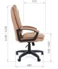 Кресло руководителя CHAIRMAN 668 экокожа  LT - БИЗНЕС МЕБЕЛЬ - Интернет-магазин офисной мебели в Екатеринбурге