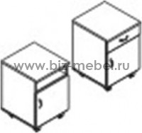 Тумба подкатная RX 6 H (430*465*615) - БИЗНЕС МЕБЕЛЬ - Интернет-магазин офисной мебели в Екатеринбурге