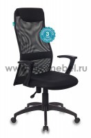 Кресло руководителя Бюрократ KB-8 (KB-8N) спинка сетка - БИЗНЕС МЕБЕЛЬ - Интернет-магазин офисной мебели в Екатеринбурге