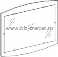 Зеркало декоративное БЗ-1 (1000*21*750) - БИЗНЕС МЕБЕЛЬ - Интернет-магазин офисной мебели в Екатеринбурге