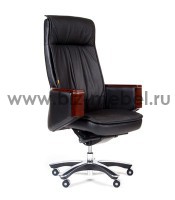 Кресло руководителя CHAIRMAN 790 Черная кожа - БИЗНЕС МЕБЕЛЬ - Интернет-магазин офисной мебели в Екатеринбурге