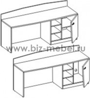 Стол БСК-1 (1974*640*944) - БИЗНЕС МЕБЕЛЬ - Интернет-магазин офисной мебели в Екатеринбурге