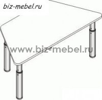 Столы фигурные регулируемые по высоте СДРт-11 - БИЗНЕС МЕБЕЛЬ - Интернет-магазин офисной мебели в Екатеринбурге