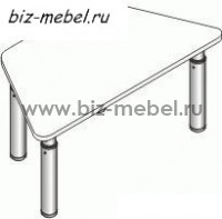 Столы фигурные регулируемые по высоте СДРт-9 - БИЗНЕС МЕБЕЛЬ - Интернет-магазин офисной мебели в Екатеринбурге