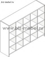 Шкафы для горшков ШГ-20 - БИЗНЕС МЕБЕЛЬ - Интернет-магазин офисной мебели в Екатеринбурге
