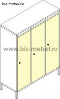 Шкафы для детской одежды на металлокаркасе ШДм-3 - БИЗНЕС МЕБЕЛЬ - Интернет-магазин офисной мебели в Екатеринбурге