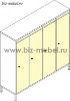 Шкафы для детской одежды на металлокаркасе ШДм-4 - БИЗНЕС МЕБЕЛЬ - Интернет-магазин офисной мебели в Екатеринбурге