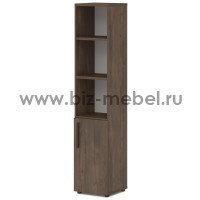 Шкаф для документов высокий узкий T-552 л/пр  - БИЗНЕС МЕБЕЛЬ - Интернет-магазин офисной мебели в Екатеринбурге