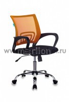 Кресло Бюрократ CH-695N/SL/BLACK (OR/BLACK) - БИЗНЕС МЕБЕЛЬ - Интернет-магазин офисной мебели в Екатеринбурге