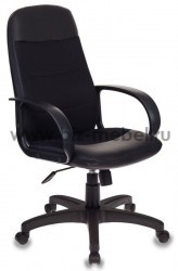 Кресло руководителя Бюрократ CH-808AXSN/LBL+TW-11 черный искусст.кожа/сетка - БИЗНЕС МЕБЕЛЬ - Интернет-магазин офисной мебели в Екатеринбурге