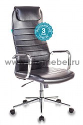Кресло руководителя Бюрократ KB-9N/ECO/BLACK,OR-12 - БИЗНЕС МЕБЕЛЬ - Интернет-магазин офисной мебели в Екатеринбурге