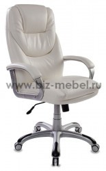 Кресло руководителя Бюрократ T-9905DG/BLACK,WHITE - БИЗНЕС МЕБЕЛЬ - Интернет-магазин офисной мебели в Екатеринбурге