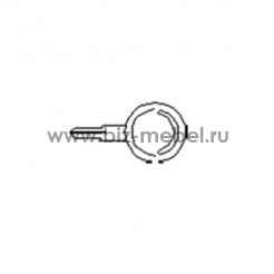 Сменный цилиндр для CL1/3 +2 ключа - БИЗНЕС МЕБЕЛЬ - Интернет-магазин офисной мебели в Екатеринбурге