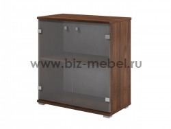 Шкаф со стеклом 800*430*840 S-652 - БИЗНЕС МЕБЕЛЬ - Интернет-магазин офисной мебели в Екатеринбурге