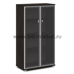 Шкаф для документов со стеклом AL-рамка Васанта V-665 - БИЗНЕС МЕБЕЛЬ - Интернет-магазин офисной мебели в Екатеринбурге
