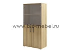 Шкаф со стеклом 800х430х1604 S-641 - БИЗНЕС МЕБЕЛЬ - Интернет-магазин офисной мебели в Екатеринбурге