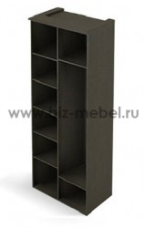 Шкаф комбинированный Ш-907  (898x646x2356) - БИЗНЕС МЕБЕЛЬ - Интернет-магазин офисной мебели в Екатеринбурге