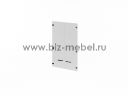 L-022 Двери стеклянные  706*4*1136 мм - БИЗНЕС МЕБЕЛЬ - Интернет-магазин офисной мебели в Екатеринбурге