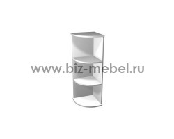 Регал открытый трехярусный (левый/правый) 410*410*1226 ПР3 - БИЗНЕС МЕБЕЛЬ - Интернет-магазин офисной мебели в Екатеринбурге