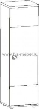 Шкаф – витрина большой универсальный 34.06: 560х470х2000 - БИЗНЕС МЕБЕЛЬ - Интернет-магазин офисной мебели в Екатеринбурге