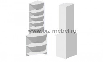 Угловой элемент внутренний (600x600x2000) - БИЗНЕС МЕБЕЛЬ - Интернет-магазин офисной мебели в Екатеринбурге