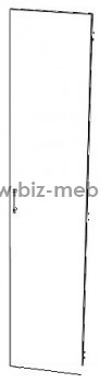 Дверь высокая ЛДСП У.ДП-3 346х16х1756 УНИВЕРСАЛ - БИЗНЕС МЕБЕЛЬ - Интернет-магазин офисной мебели в Екатеринбурге