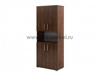 Шкаф полуоткрытый 800*430*2000 S-673  - БИЗНЕС МЕБЕЛЬ - Интернет-магазин офисной мебели в Екатеринбурге