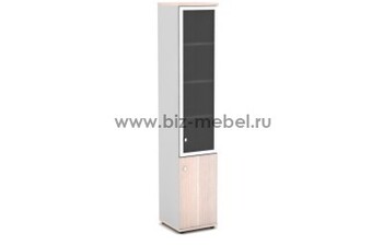 Шкаф для документов со стеклом AL-рамка Васанта V-505 - БИЗНЕС МЕБЕЛЬ - Интернет-магазин офисной мебели в Екатеринбурге