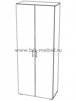 Гардероб У.Ш-5 700х366х1788 УНИВЕРСАЛ - БИЗНЕС МЕБЕЛЬ - Интернет-магазин офисной мебели в Екатеринбурге